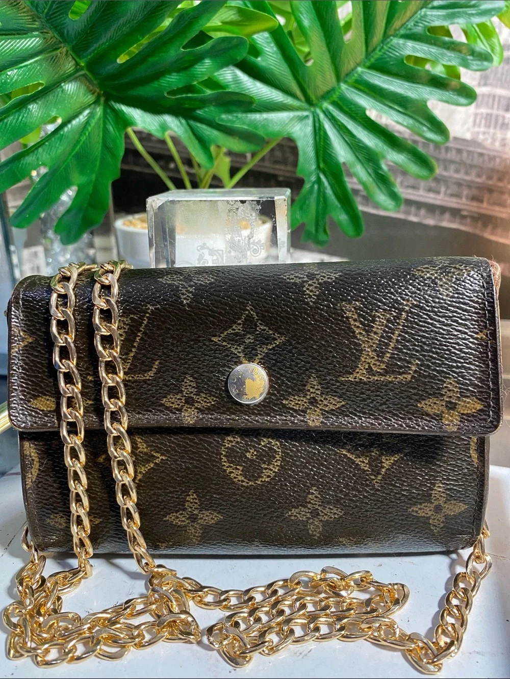 Authentic Rare Louis Vuitton Vintage Monogram Wallet